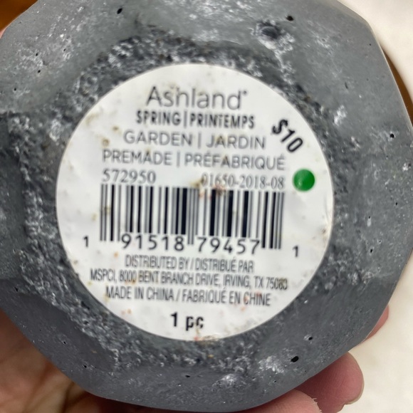 Faux Succulent, in 3”H circular pot (2 available for individual purchase) - Picture 8 of 11